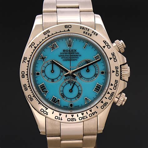 blue face rolex daytona|rolex daytona tiffany blue.